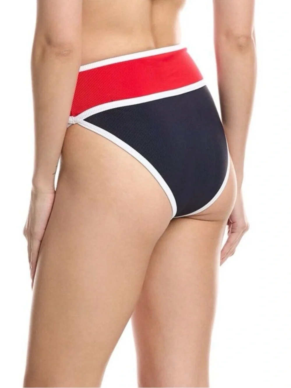 New‎ BEACH RIOT Carlotta Bottom in Americana Colorblock Size XL